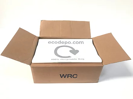 100% Recyclable bag liners - white - EcoDepo